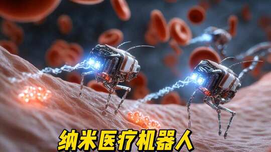 纳米机器人血管巡航医疗