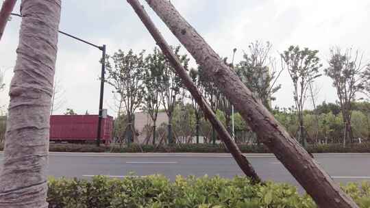 城市马路车辆车流视频素材模板下载