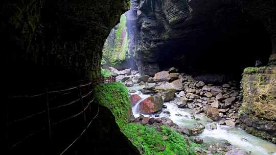 （合集）唯美森林河水河谷溪流瀑布