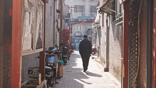 北京四合院胡同生活气息