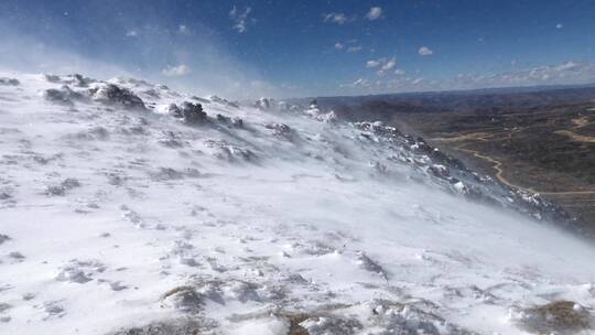 折多山雪山云海