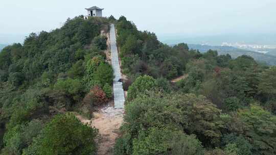 衡东风景枫仙岭景区航拍