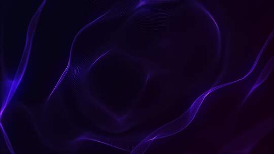 紫色分形光波抽象背景视频素材模板下载