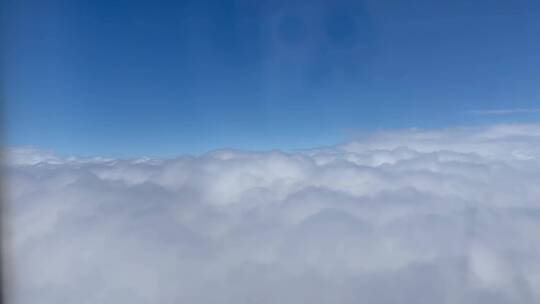 4K飞机窗外的云海2