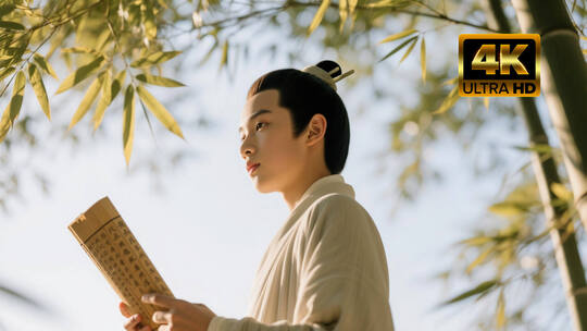 4k屈原一生缩影端午节纪念屈原