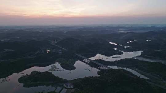 四川遂西高速赤城湖大桥