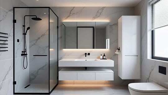 极简风家居空间展示