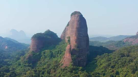 丹霞山阳原石风光