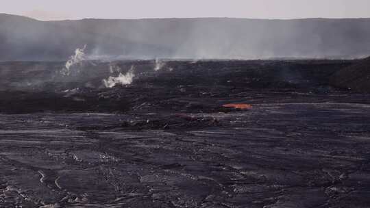 熔岩流，火山，岩浆，火山