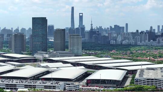 新国际博览中心 局部 特写 上海 浦东新区