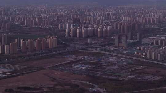 石家庄地标 复兴大街 滹沱河 湿地 初冬