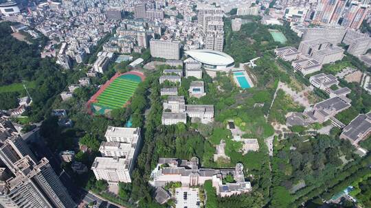 广东中山电子科技大学中山学院航拍