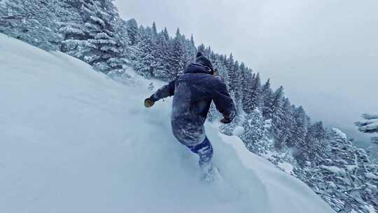 单板滑雪，极限，滑动，单板滑雪