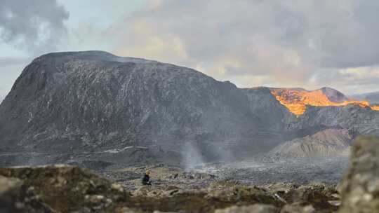 火山，喷发，熔岩，火山