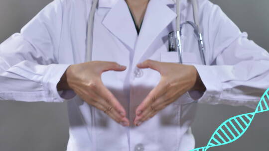 亚洲中国女性女医生医师互联网办公看病问诊视频素材模板下载