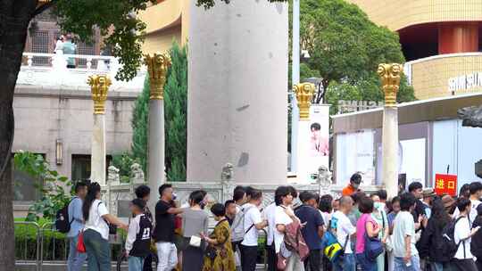 静安寺 人流 景点 十一 国庆