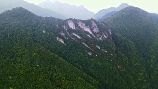 重庆五里坡国家级自然保护区葱坪全景