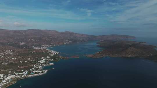 海，城市，海岸，海洋