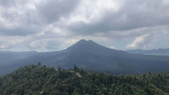 印度尼西亚巴厘岛阿贡火山延时摄影