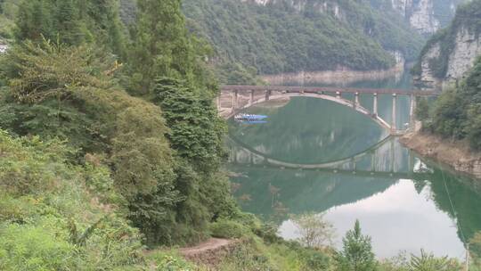 湖北省恩施市盛家坝镇马鹿河景区风景