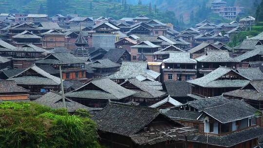 贵州人文 人物生活 居住地特色建筑