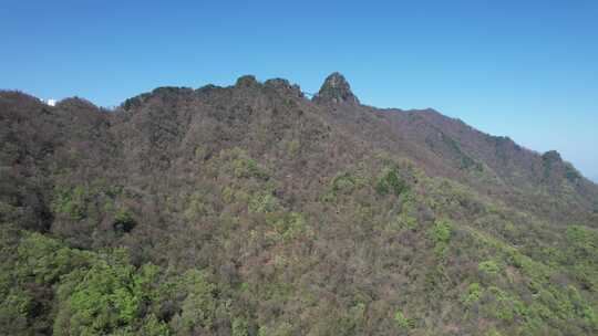 4K陕西南宫山自然风光航拍视频