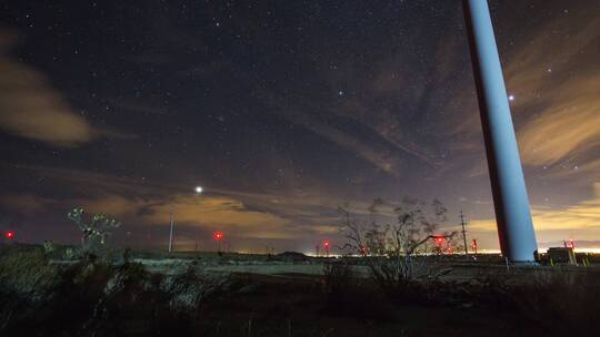 夜晚的星空