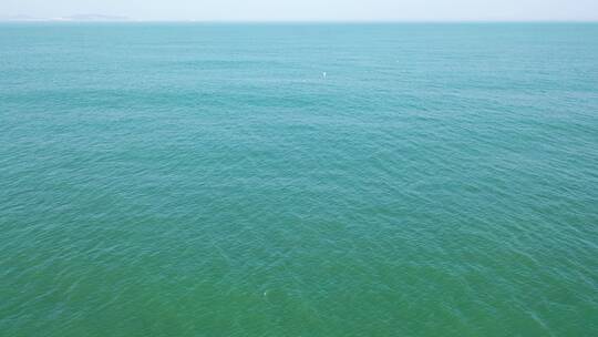 俯拍海面大海航拍海面