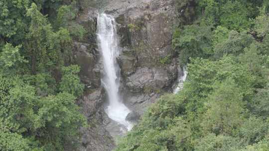 瀑布水流山泉水大自然自然风景自然风光视频素材模板下载