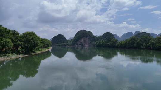 桂林柘木滩漓江风景区