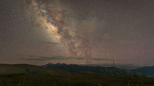 星空星轨背景