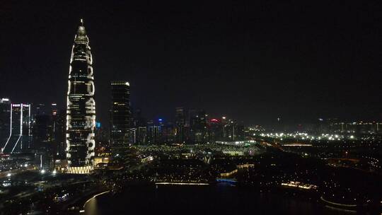 后海深圳湾夜景