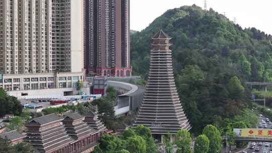 贵阳风雨桥航拍