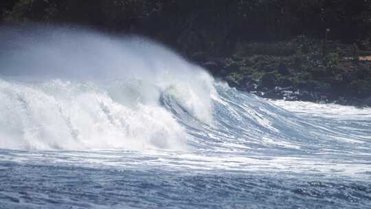 毛里求斯，东非，海浪，泡沫