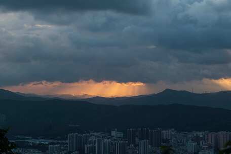 广州摩星岭日出延时