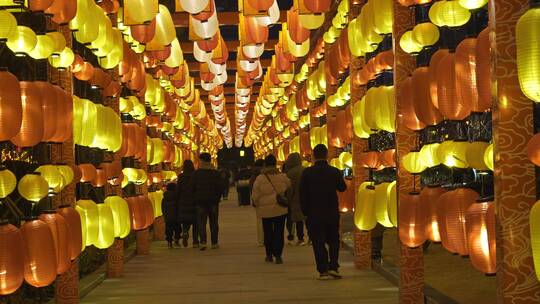 中国新年元宵节红灯笼