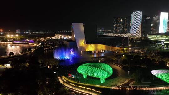 宝安中心欢乐港湾夜景