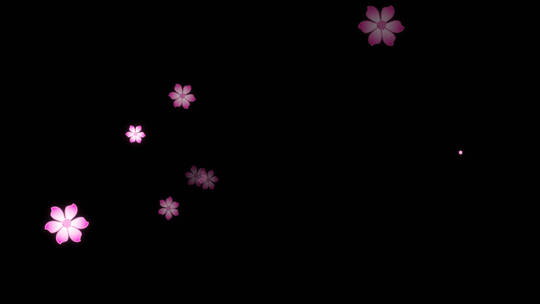 花朵动态装饰元素视频视频素材模板下载