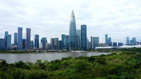 4K航拍深圳城市全景