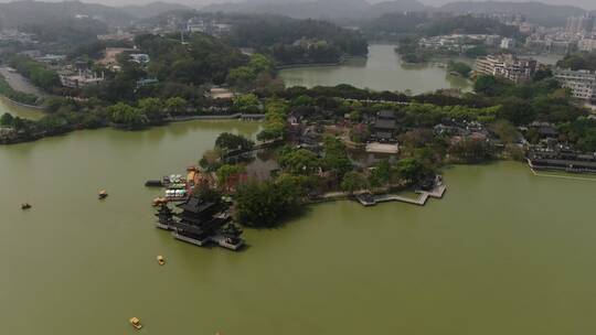 惠州西湖5A景区航拍