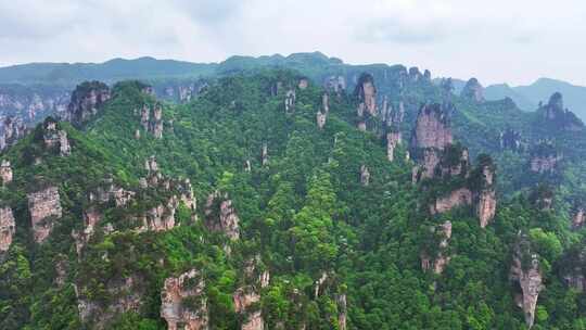 中国 湖南 张家界 武陵源 天子山 风光