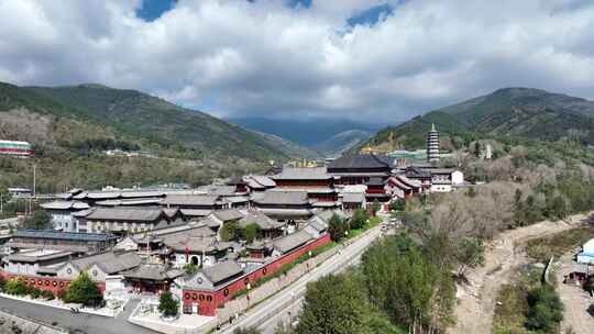 山西五台山广化寺实拍