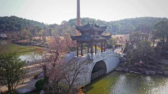 湖南岳阳洞庭湖小镇旅游景区