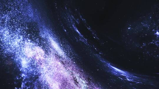 太空银河系的星星视频素材模板下载