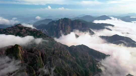 黄山西海大峡谷云海日落极品素材