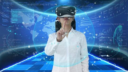 元宇宙VR科技虚拟世界互动体验宣传视频视频素材模板下载
