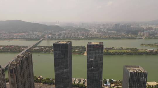 航拍长沙，长沙城市建设