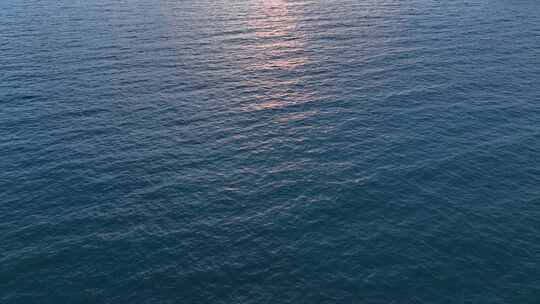 唯美海面阳光水面意境素材飞越水面湖面飞行