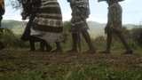 跳舞，妇女，儿童，部落高清在线视频素材下载