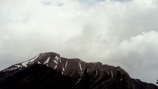 山，雪，加勒比岛，南美洲